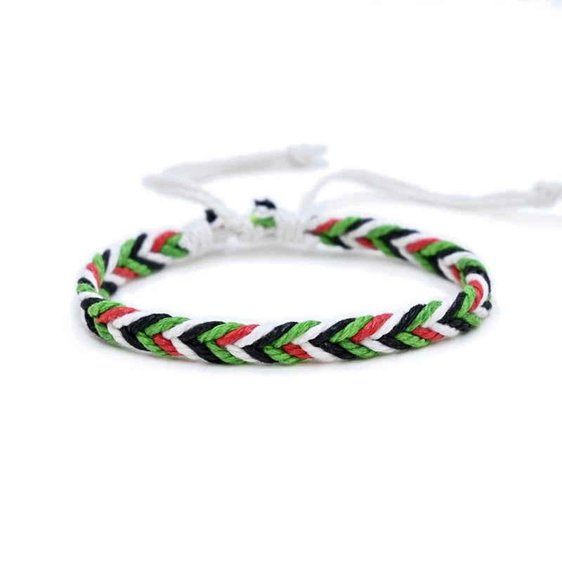 Palestine Polka Dot Woven Bracelet for All