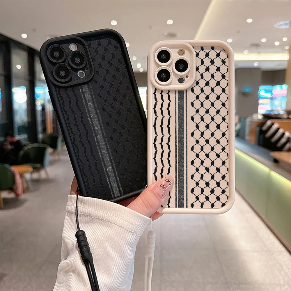 Hattah Keffiyeh iPhone Case Hand Strap