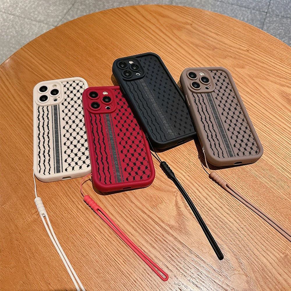 Hattah Keffiyeh iPhone Case Hand Strap