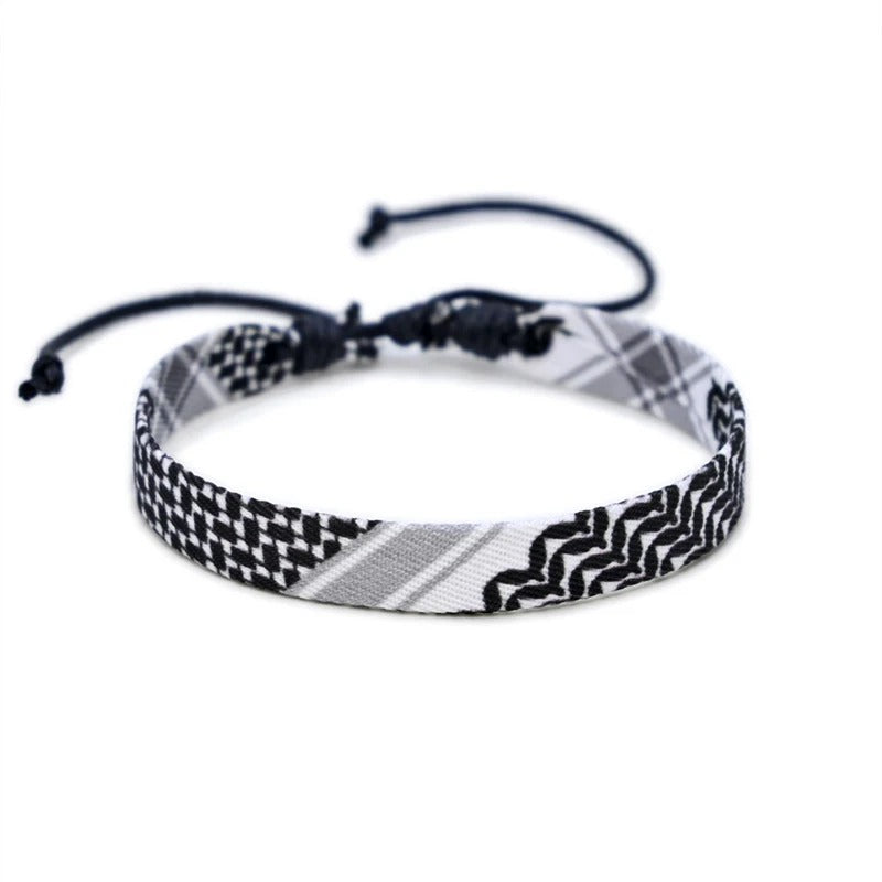 Palestine Polka Dot Woven Bracelet for All