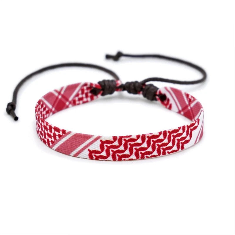 Palestine Polka Dot Woven Bracelet for All
