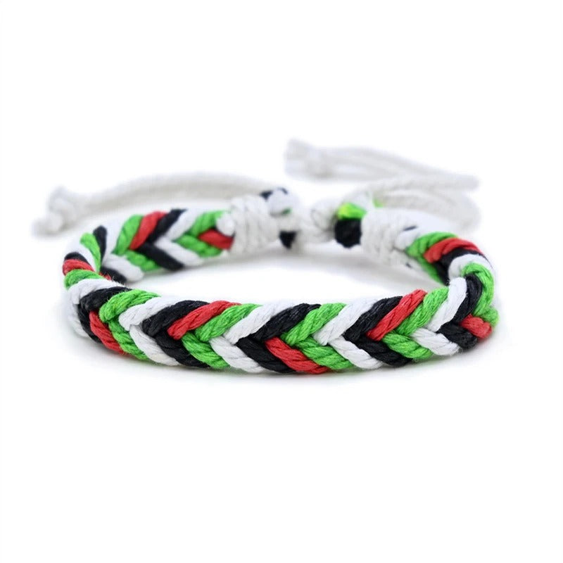 Palestine Polka Dot Woven Bracelet for All