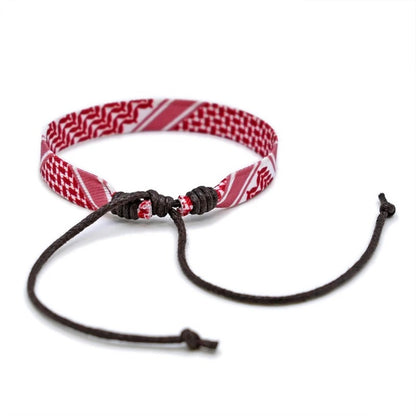 Palestine Polka Dot Woven Bracelet for All