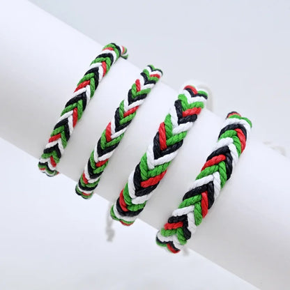 Palestine Polka Dot Woven Bracelet for All