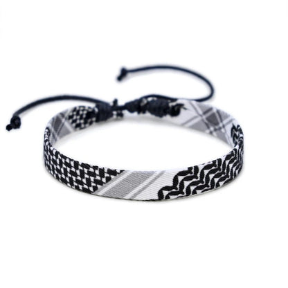 Palestine Polka Dot Woven Bracelet for All