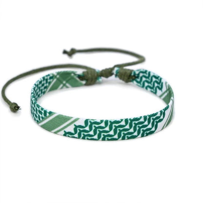 Palestine Polka Dot Woven Bracelet for All